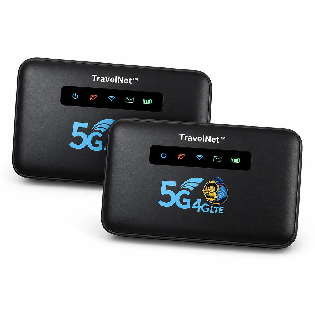 Two TravelNet devices
